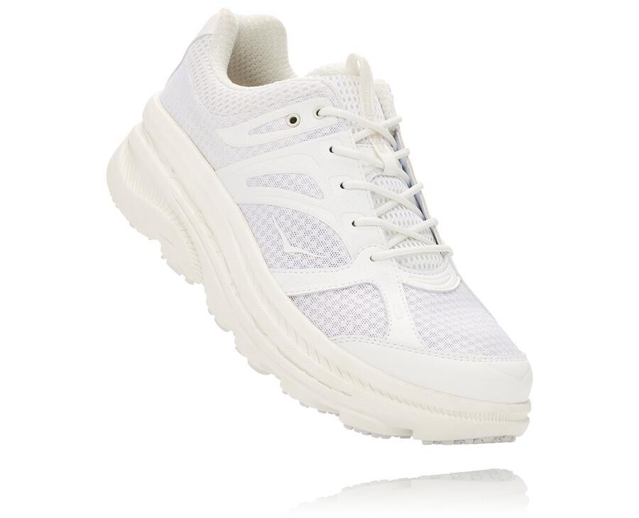 Hoka One One Running Shoes Mens White - x EG Bondi B - 24839GRXN